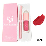 Matte liquid lipstick and eyeliner set