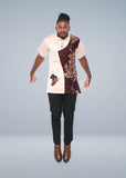 Men's Afro one Piece Shirt
