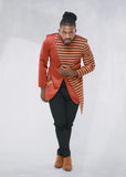 Afro-Inspired Men's Blazer/Top