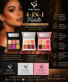 4-in-1 Contour, Highlighter,Blush and Bronze Palette