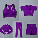 5 in 1 Female Gym wear sets