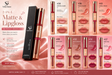 2-in-1 Matte Lipstick & Lip Gloss