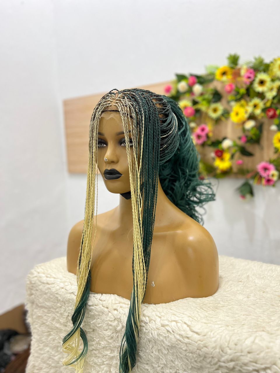 14-Inch Braided Wig