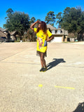 Afro-Inspired Yellow Gown