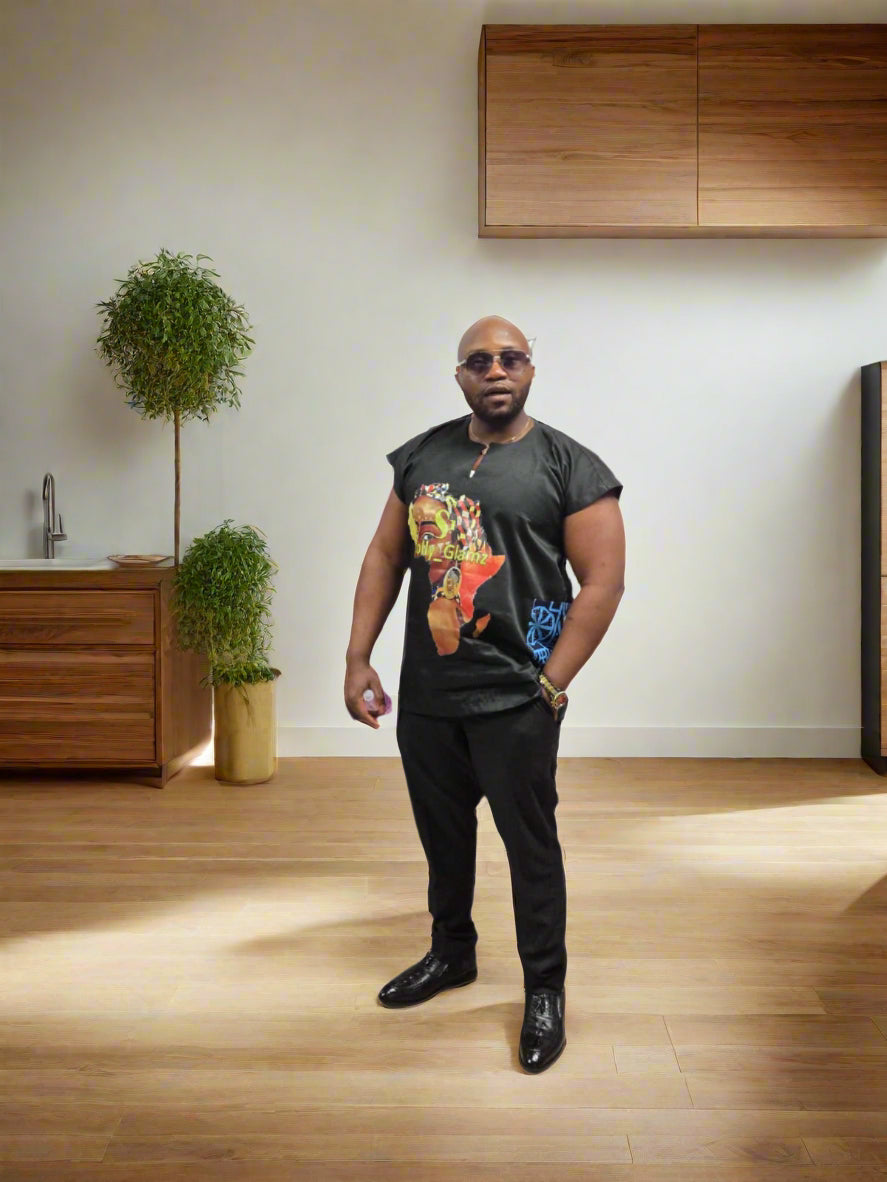 Male Black AfroCoutour Cultural Wear