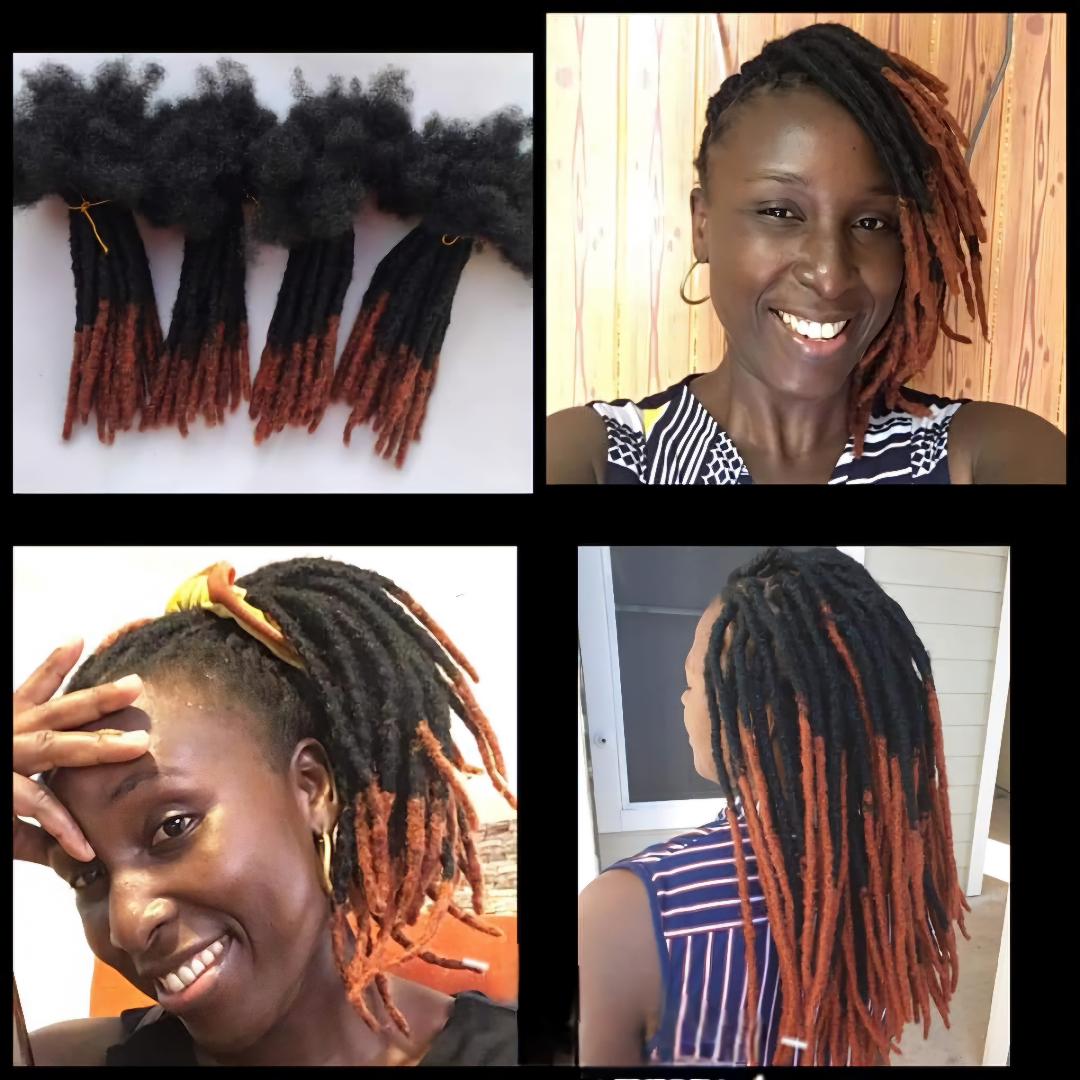 Ombre Human Hair Dreadlocks