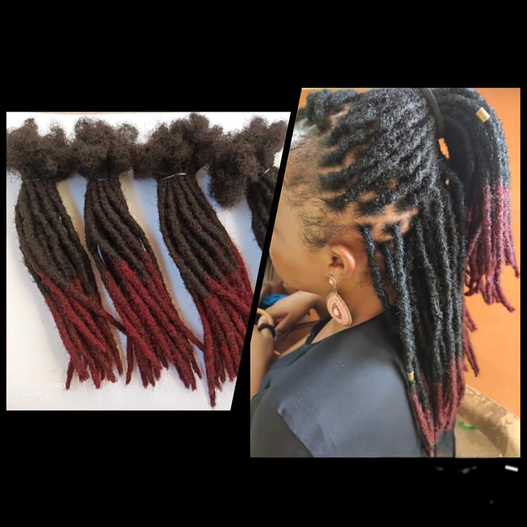 Ombre Human Hair Dreadlocks