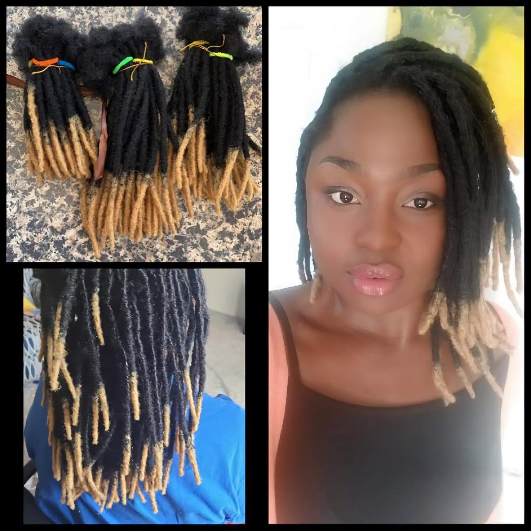 Ombre Human Hair Dreadlocks