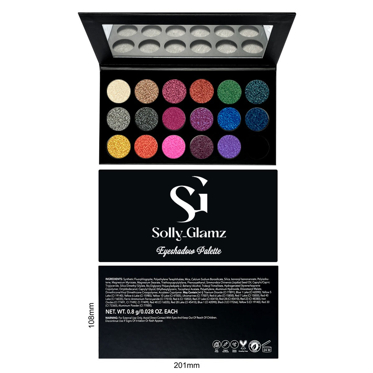 Multi Eyeshadow palette sets