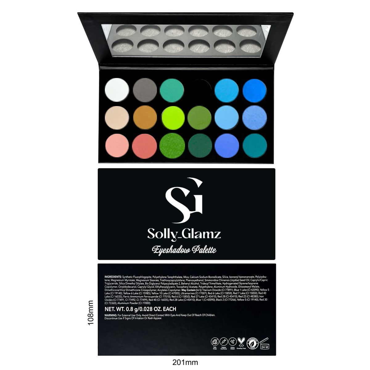 Multi Eyeshadow palette sets