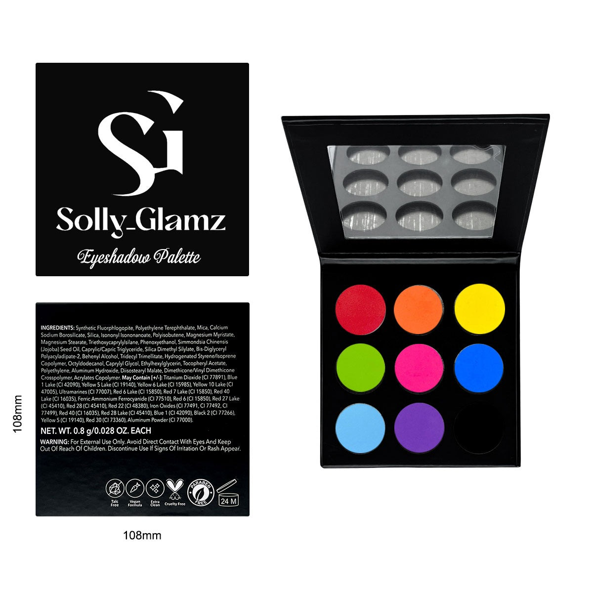 Multi Eyeshadow palette sets